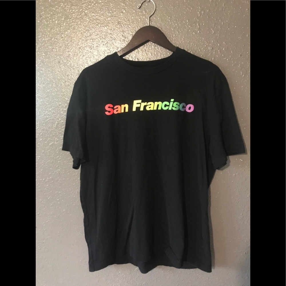 H&M San Francisco pride shirt